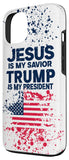 iPhone 13 Trump Is My President phone case American Flag Trump 2020 Case