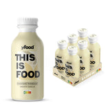 yfood Drink Smooth Vanilla, Leckere Trinkmahlzeit für unterwegs, THIS IS FOOD Drink, 33g Protein, 26 Vitamine und Mineralstoffe, 6 x 500ml, Geschmack Vanille