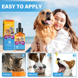 Parrots Treasure Cough Treatment for Dogs, Pet Allergy Relief & Natural Respiratory Support, Natural Herbal Supplement for Dogs & Cats Health