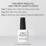 CND™ Strengthener RXx, Nail Strengthener for Tougher, Stronger Nails & Protection for Thin Nails, 0.5 Fl Oz (Pack of 1)