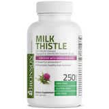 Bronson Milk Thistle Silymarin Marianum & Dandelion Root Liver Health Support, Antioxidant Support, Detox, 250 Capsules