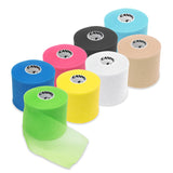 Cannon Sports Pre Wrap 8 Pack, 30 Yards Each Roll, Athletic Tape Wraps, Assorted Colors