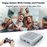 Kinhank Retro Game Console 128GB, Super Console X PRO Built-in 55,000+ Games, Video Game Console Systems for 4K TV HD/AV Output, Dual Systems (128G)