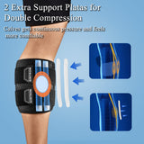 Sciatica Pain Relief Brace Devices, Sciatica Nerve Knee Brace with Wider Pressure Pads, Sciatic Ease Pain Relief Calf Brace With Dual Support Targeted Compression for Sciatic Pain, Hip Pain Relief