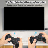 Retro Game Console, Plug and Play Video Game Console Built in 20000+ Games,9 Classic Emulators, 4K High Definition HDMI Output for TV with Dual Controllers