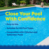 In The Swim Pool Closing Kit - Winterizing Chemicals for Above Ground and In-Ground Pools - Up to 7,500 Gallons