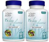 15 Day Cleanse, 15 Day Gut Cleanse Bowel Dissolving Capsules, Help Gut Cleanse&Colon Cleanse,Focus On Gut Health for Women and Men,30 Count (Pack of 2)