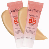 PURLISSE Ageless Glow Serum BB Cream SPF 40, Medium Warm 1.4 oz (2 pack)