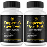VIVE MD Emperor's Vigor Tonic Mens Health Supplement Male Endurance Pill Energy Supplement Natural Men Tonic for Stamina Mens Fitness Supplements Mens Energy Vitamins Diet Supplement (2 Pack)