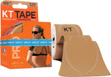 KT Tape, Pro Synthetic Kinesiology Athletic Tape, 16’ Uncut Roll, Stealth Beige