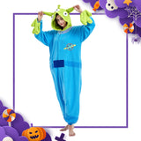 ressber Unisex Adult Onesie Pajamas Animal One Piece Halloween Costume Christmas Sleepwear Jumpsuit (Aliens, Large)