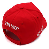 2 PCS Trump 2024 MAGA Hat, Trump Hat Make America Great Again Donald Trump Slogan Hat USA Flag 45-47 MAGA Baseball Cap