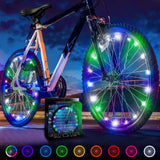 Bike Light for Bike (2 Tire) Road Electric Bike Accessories Men Wheel Lights Bicycle Lights Front Rear Bike Stuff Mens Boy Kid Christmas Stocking Stuffers Kids Teen Boys Girls Women Adults Ideas Xmas