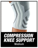 Tensor Knee Brace with Side Stabilizers, M