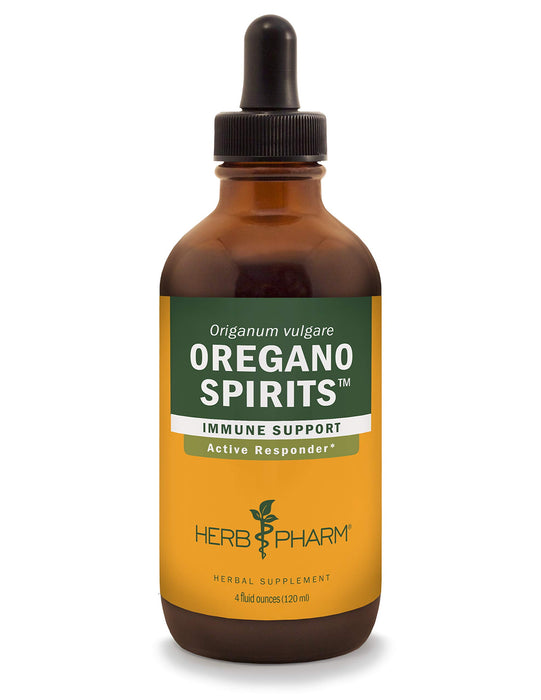 Herb Pharm Oregano Spirits Extract and Essential Oil Blend for Immune Support* - 4 Ounce