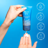 Bioré UV Aqua Rich SPF 50 PA++++ Moisturizing Sunscreen for Face, Oxybenzone & Octinoxate Free, Dermatologist Tested, Vegan, Cruelty Free, For Sensitive Skin, 1.7 Oz