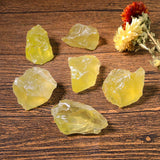 Zenkeeper 1Lb Authentic Raw Citrine Crystal Stone Rough Gemstones Fountain Rocks for Tumbling, Cabbing, Polishing, Wire Wrapping, Wicca & Reiki Crystal Healing