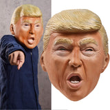 HOOGAR Presidential Candidate Mask Donald Trump Face Mask & Joe Biden Face Mask Funny Halloween Cosplay Headgear U.S. Election Party (Trump)