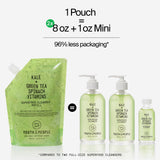 Youth To The People Facial Cleanser, Refill Pouch - Kale and Green Tea Cleanser - Gentle Face Wash, Makeup Remover + Pore Minimizer for All Skin Types - Vegan (16.9oz)