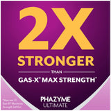 Phazyme Gas Relief Bundle with 500 mg and 250 mg Simethicone Fast Gels, 20 and 24 Count
