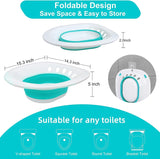 Electric Sitz Bath, Sitz Bath for Hemorrhoids, Sitz Bath for Toilet Seat, Sitz Bath for Postpartum Care, Sits Bath Kit for Women, Automatic Flushing, Foldable, Fits Universal Toilet