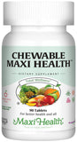 Maxi Health Chewable - Multivitamin for Men and Women - Enhanced Absorption and Bioavailability - Daily Mens Multivitamins and Womens Multi Vitamin & Mineral Supplement for Adults 90 Count