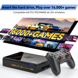 Kinhank Super Console X5 PRO Video Game Consoles with 16000+ Games, Android 12 OS,8GB+64GB Retro Game Console Support AV1, WiFi 6 BT 5.0, RK3588S Chipset, Wireless Controller,8K UHD Output