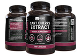 PURE ORIGINAL INGREDIENTS Tart Cherry Extract (365 Capsules) No Magnesium Or Rice Fillers, Always Pure, Lab Verified