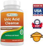 Best Naturals Uric Acid Cleanse Vitamins for Men and Women - 90 Veggie Capsules (90 Count (Pack of 1))