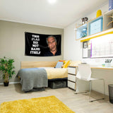 This Flag Did Not Hang Itself Funny Jeffrey Epstein Flag Funny Poster Durable Man Cave Wall Flag with Brass Grommets This entertaining banner flag for College Dorm Room Decor, events, festivals..