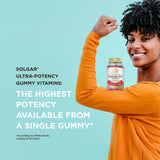 Solgar Methyl B12 Gummies for Adults 1,500mcg Ultra Potency Vitamin for Energy & Metabolism Support, Raspberry Flavor, Vegan & Gluten Free Gummy for Women & Men, 2 Month Supply, 60 Servings, 2g Sugar
