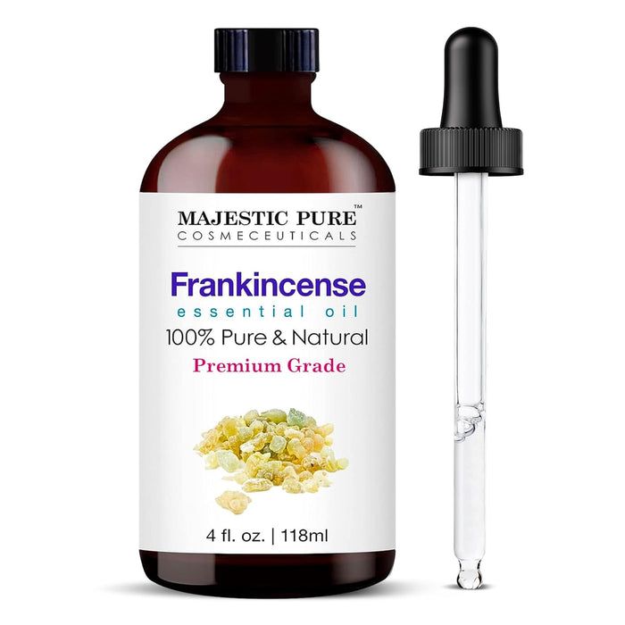 MAJESTIC PURE Frankincense Essential Oil, PReGrade, Pure and Natural Premium Quality Oil, 4 fl oz