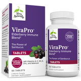 Terry Naturally ViraPro - 60 Tablets - Elderberry Immune Blend - Non-GMO, Gluten Free - 60 Servings