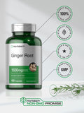 HORBAACH Ginger Root Herbal Supplement - 200 Capsules