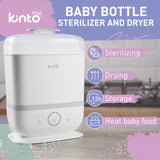 Kinto Tech Baby Bottle Sterilizer and Dryer - 7 in 1 Steam Cleaner and Washer for Baby Bottles Pacifiers Breast Pump