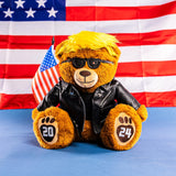 Proud Patriots Trumpinator Teddy Bear - Donald Trump 2024 Bear for Trump Supporters and Patriotic Americans | The #1 Trump Gifts