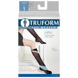 Truform Sheer Compression Stockings, 15-20 mmHg, Women's Knee High Length, Dot Pattern, Nude, X-Large