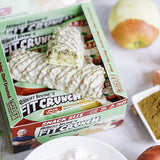 FITCRUNCH Snack Size Protein Bars, Designed by Robert Irvine, World’s Only 6-Layer Baked Bar, 3g of Sugar & Soft Cake Core (18 Bars, Apple Pie)