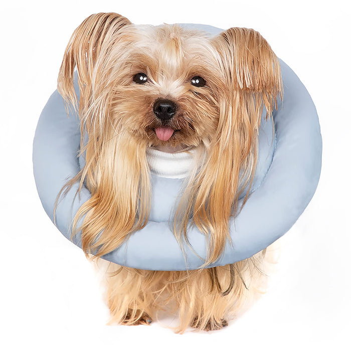 Gagabody Dog Cones for Small Dogs,Comfortable Adjustable Soft Dog Cone Alternative After Surgery,Elizabethan Donut Collar for Small Dogs Recovery,Different Sizes for Cats,Medium Dogs and Large Dogs