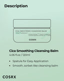 COSRX Pure Fit Cica Smoothing Cleansing Balm, 4.05 fl oz / 120ml | Deep Hydrating Meltaway Cleanse for Sensitive Skin