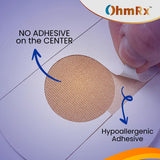 OhmRx Freestyle Libre 3 Sensor Covers Waterproof - No Cut Pack of 25 Clear Color - Adhesive Patches for Libre 3 Patch Lasts 10-14 Days Diabetic Patch