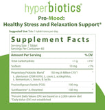 Hyperbiotics Pro Mood, Gut-Brain | Vegan Probiotics For Women, Men, Adults | Time Released Tablets | 1 Per Day | 60 Count