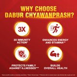Dabur Chyawanprash : 2X Immunity, helps build Strength and Stamina – 950g