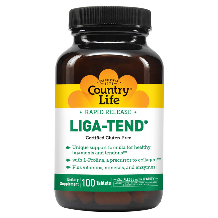 Unique support formula for healthy ligaments and tendons