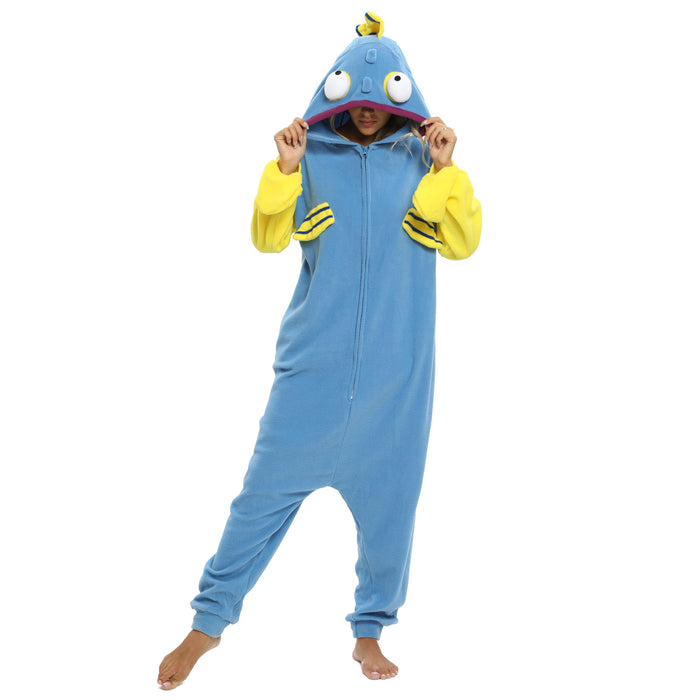 Wishliker Adult Onesie Animal Pajamas Halloween Cosplay Costumes Party Wear S