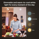 Philips Hue Smart 60W A19 LED Bulb - White and Color Ambiance Color-Changing Light - 1 Pack - 800LM - E26 - Indoor - Control with Hue App - Works with Alexa, Google Assistant and Apple Homekit