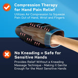 LifePro Hand Massager for Arthritis, Carpal Tunnel and Stiff Joints - Hand, Wrist & Finger Massager with Heat & Compression - Arthritis Pain Relief for Hands, Pressure Point Therapy Massager Gifts