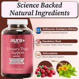 Aura Cranberry Gummies for Women - Urinary Tract Health Support