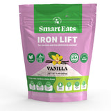 Smart Eats Iron Lift | 1st Protein Powder to Boost Iron Levels | More Energy | Better Focus | Deeper Sleep | Fuller Hair | Less Inflammation | Improved Digestion | Vanilla | 30 Scoops