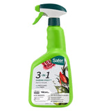 Safer Brand 5452 3-in-1 32-Ounce Ready-to-Use Garden Spray - 5452-6